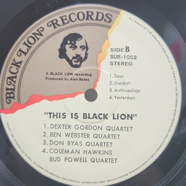 Various / This Is Black Lion - Black Lion: The Real Heart Of Jazz Is On Black Lion [SUR-1002] - 画像4