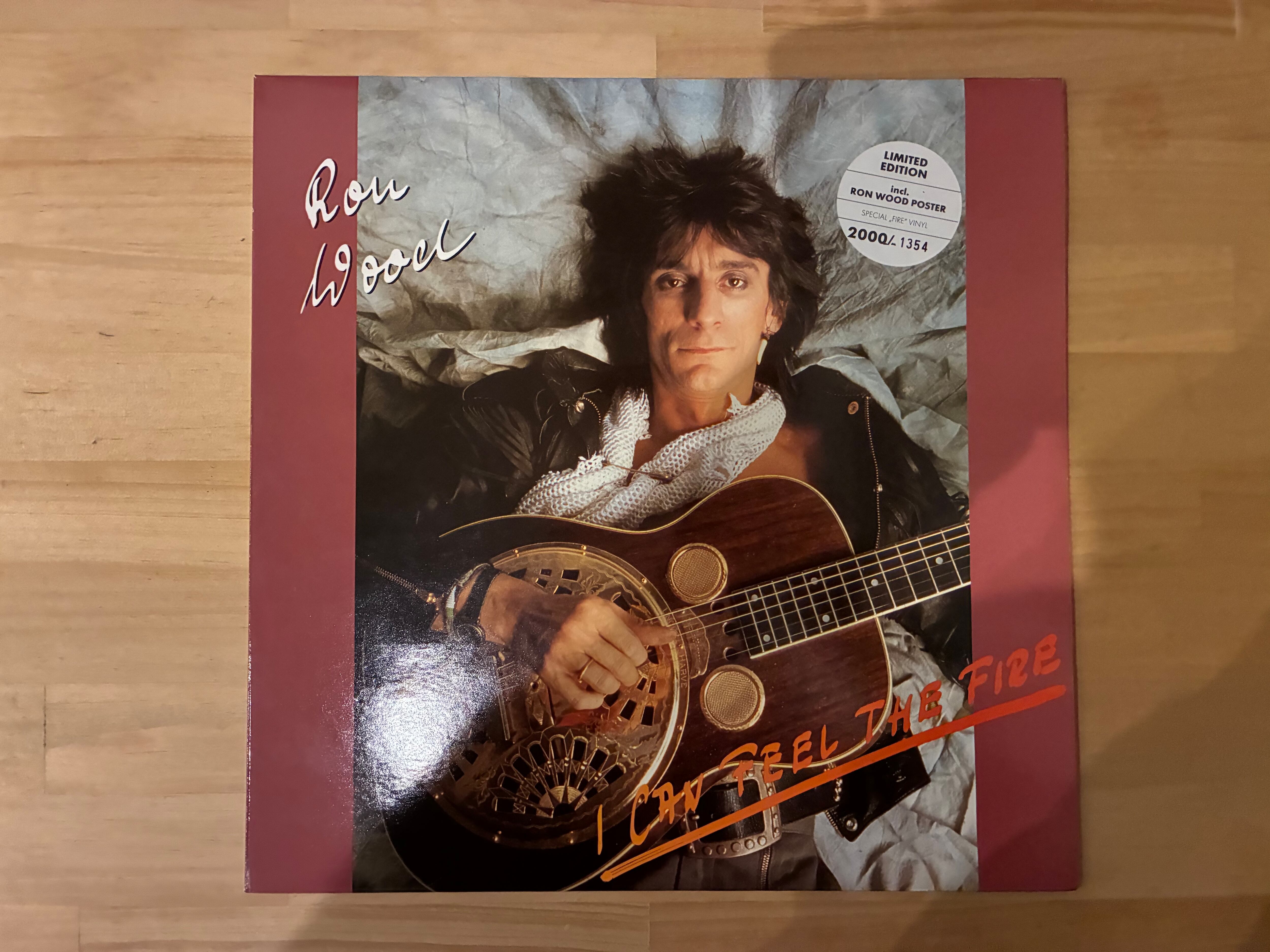 RON WOOD / I CAN FEEL THE FIRE | sixteen records (シックスティーン