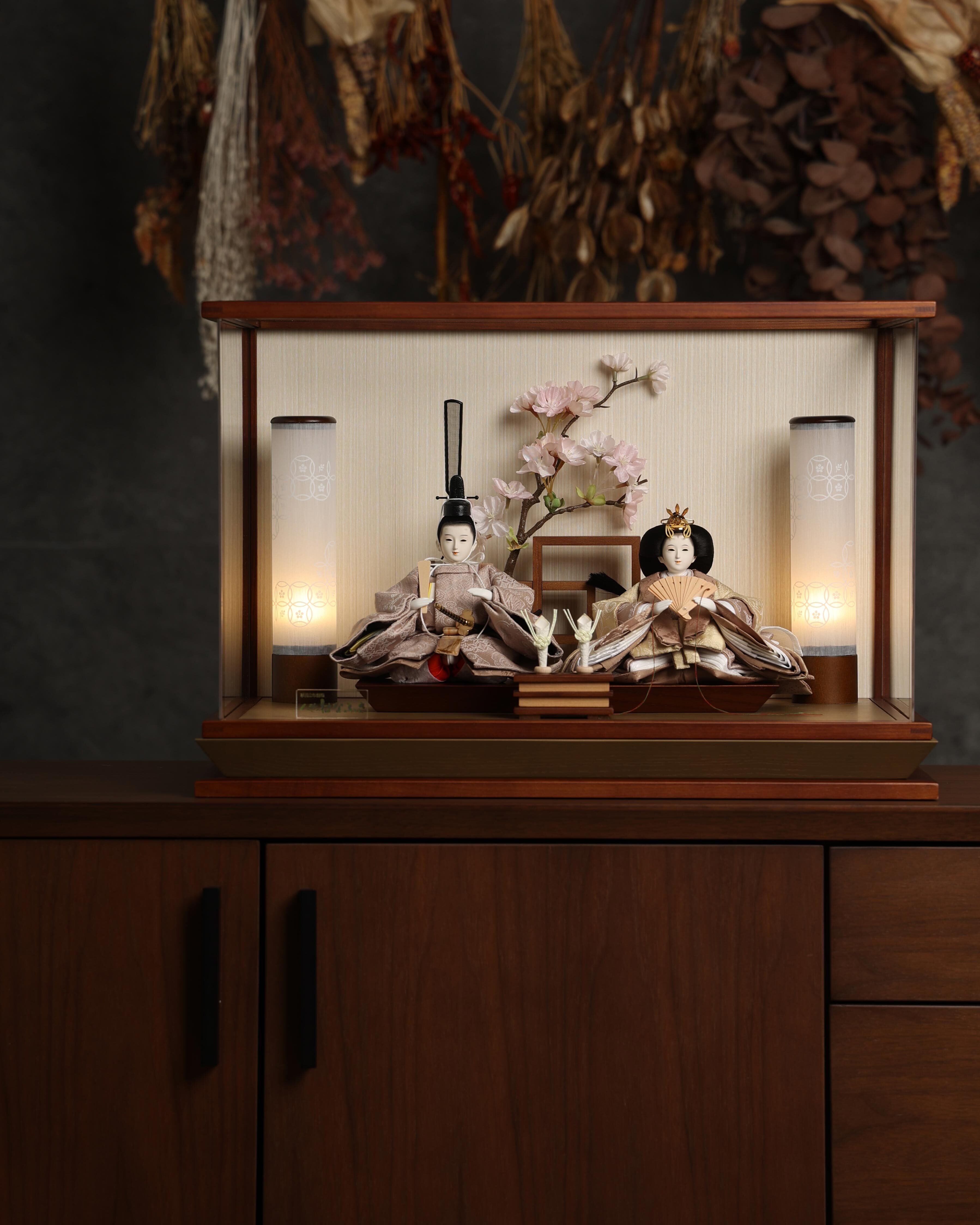 雛人形｜こころ - kokoro -｜ケース飾り｜ | 【公式】人形のはなふさ