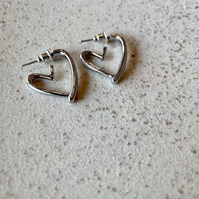 heart pierce／silver