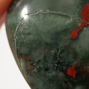 アフリカン ブラッドストーン セフトナイト / ハート