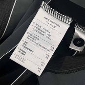 NIKE GOLF ナイキ ゴルフ DRI-FIT ボーダー ストレッチ 半袖 ポロシャツ L/グレー系 メンズ