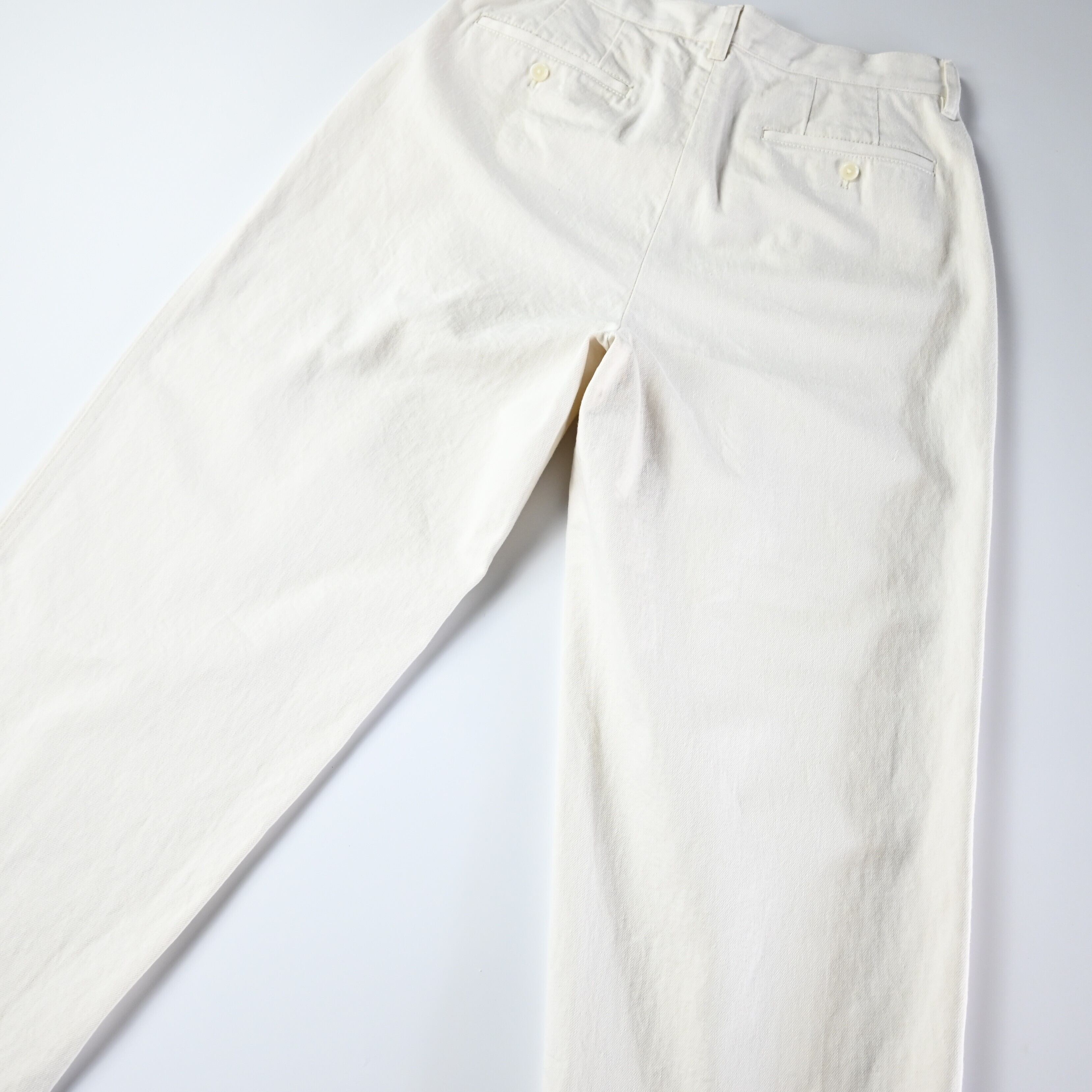 SAYATOMO / 2-Tack Cutoff Wide Denim Pants | GANKO