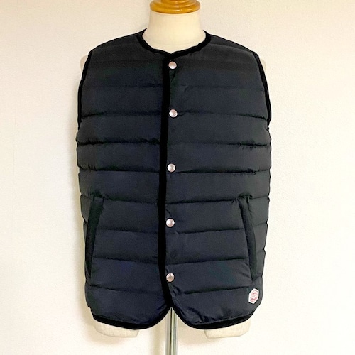 Stitchless Down Vest　New Black