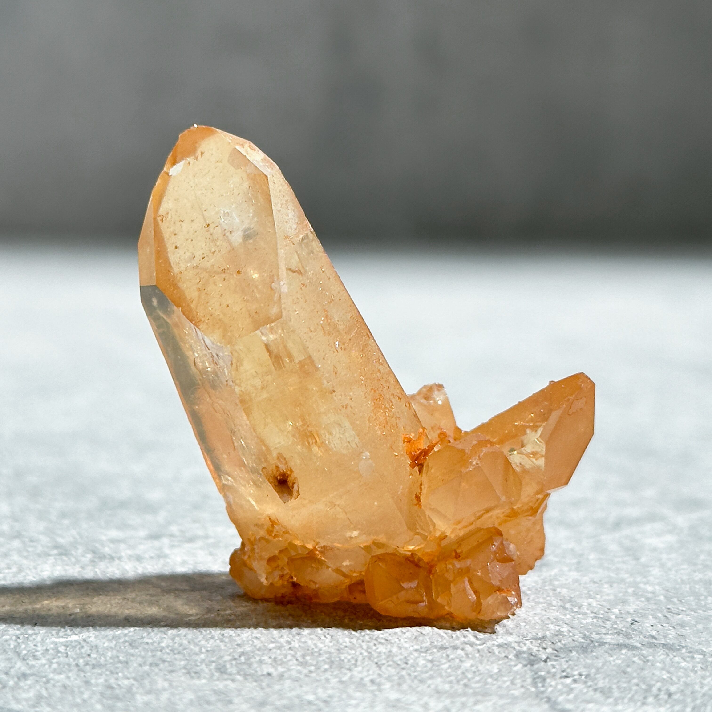 ミナスジェライス産タンジェリンクォーツ クラスター05◇ Tangerine