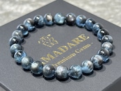 No.1911 ブラックスターアクアマリンブレスレット
