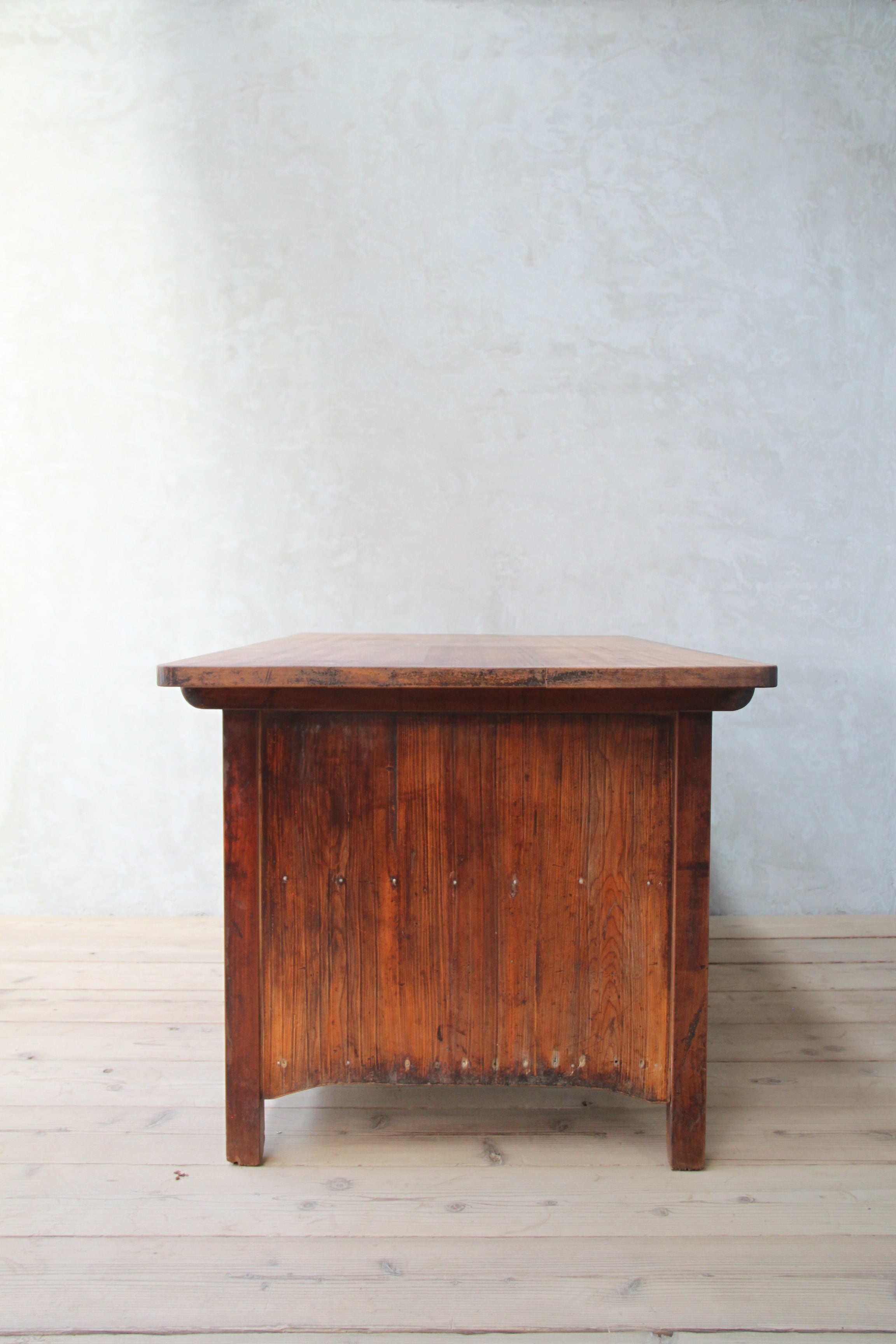 大きな作業台 古家具/古道具/アンティーク/作業台/テーブル/引出