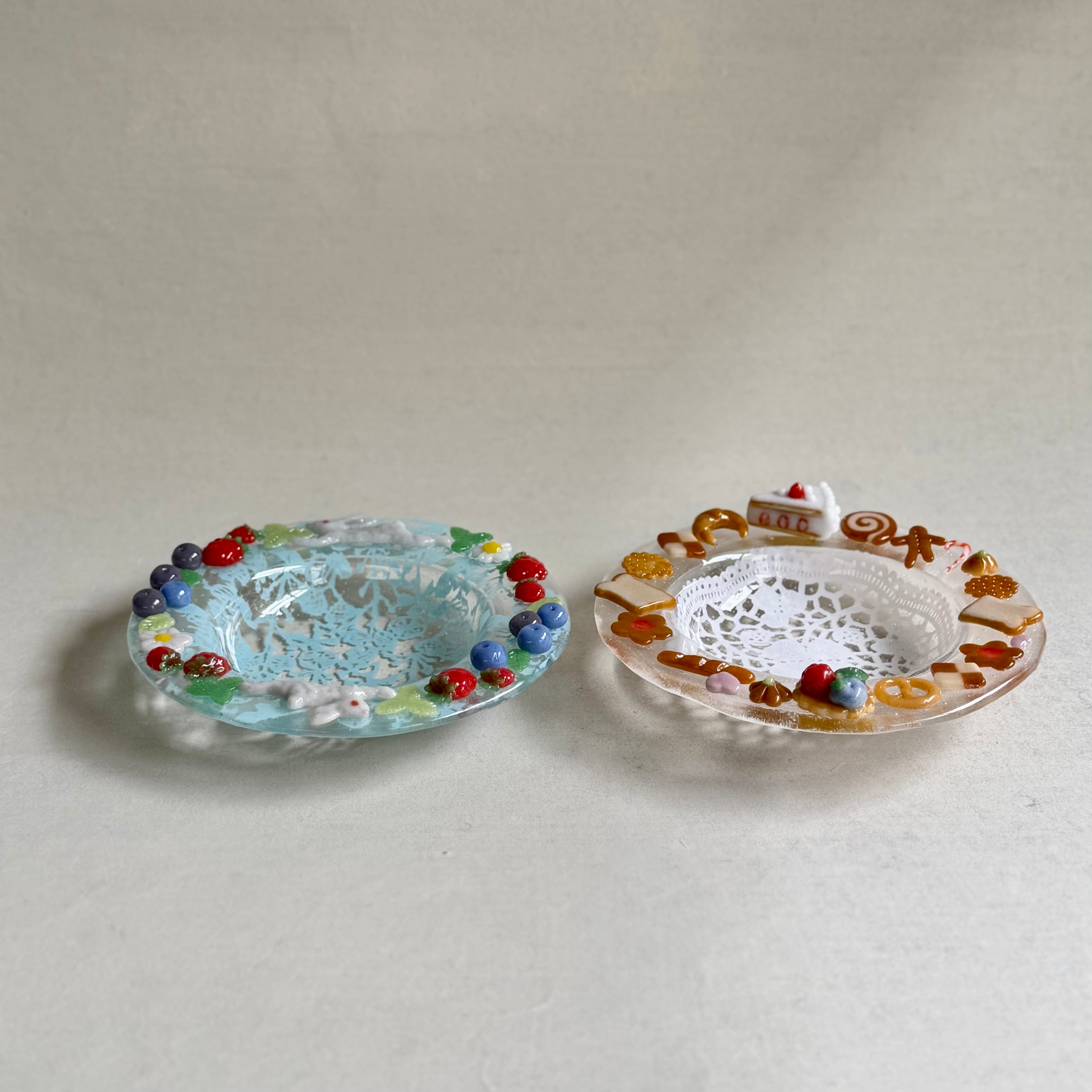 土井朋子 リムデコ皿