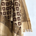 カラムカリのコットンショール|D