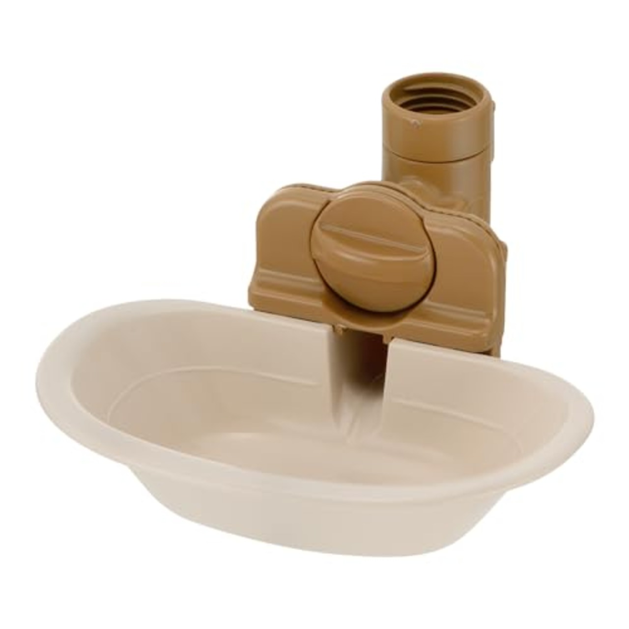 リッチェル(Richell) ドッグウォーターディッシュ M アイボリー ペット 犬 給水 ボトル 水飲み 器 取り付け 可能 156223