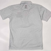 FILA GOLF フィラ ゴルフ ドット柄 BD ボタンダウン 半袖 ポロシャツ M/メンズ