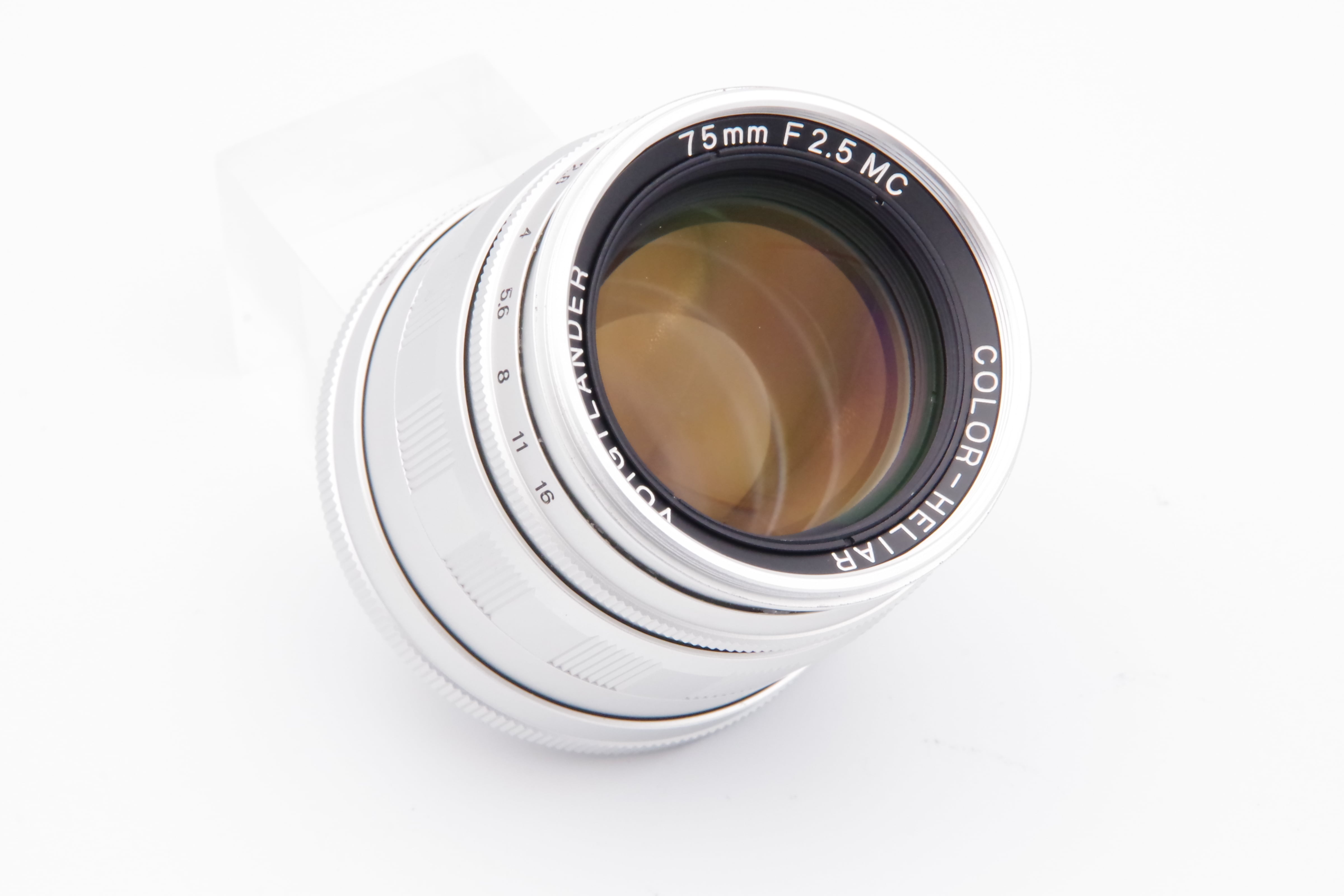 COLOR-HELIAR 75mm F2.5 MC L39マウント Voigtländer フォクトレンダー