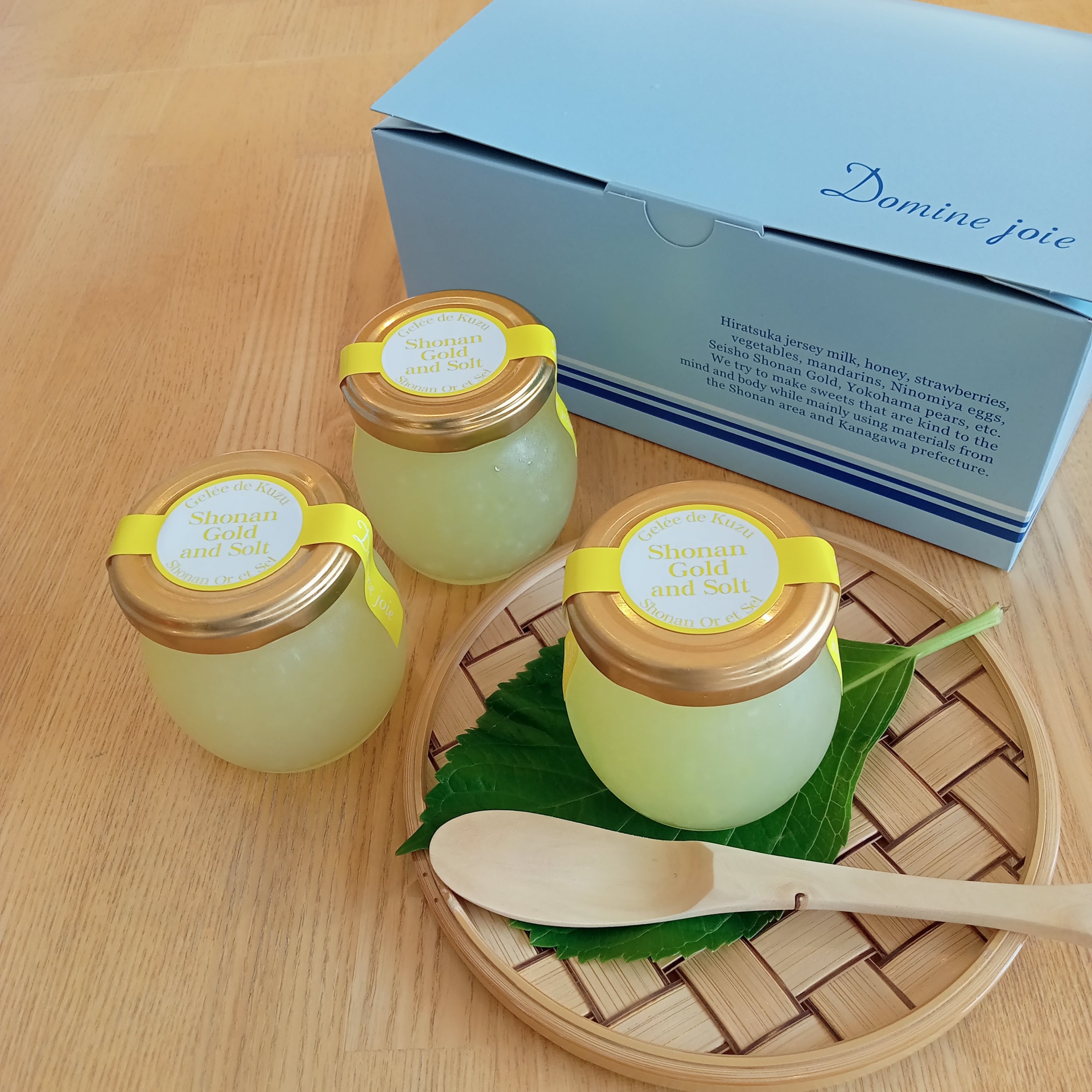 もっちりくずジュレ Kuzu jelly | Domine joie ドミネジョワ