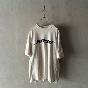 -BOSE- 90's logo print T-shirt