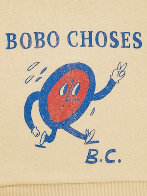 残り1点(6-12m)BOBO CHOSES / Walking Clock sweatshirt / Baby