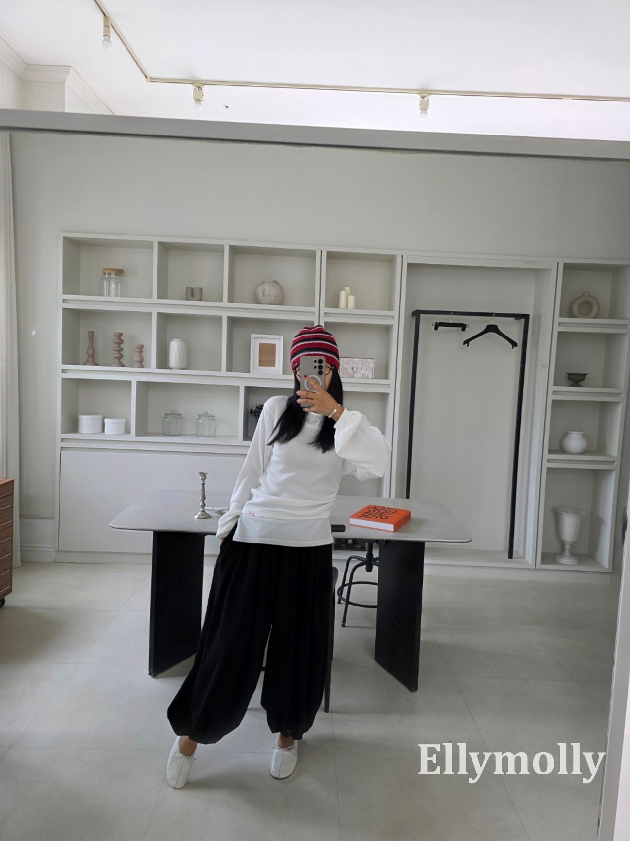 韓国子供服 / 26Autumn / ELLY MOLLY / ヘーゼルレイヤーTシャツ / 秋服 *mom*