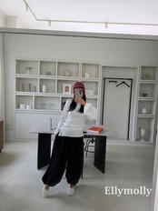 韓国子供服 / 26Autumn / ELLY MOLLY / ヘーゼルレイヤーTシャツ / 秋服 *mom*