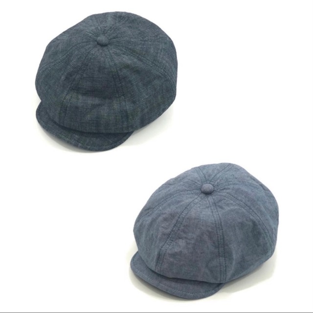 CHAMBRAY CASQUETTE / HIGHER