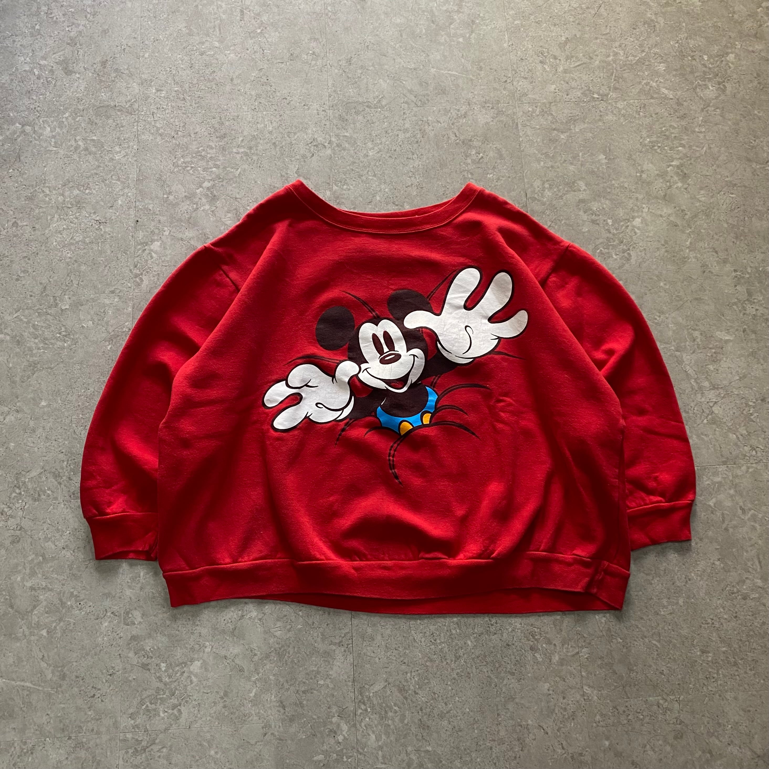 90s Mickey Mouse sweat【仙台店】