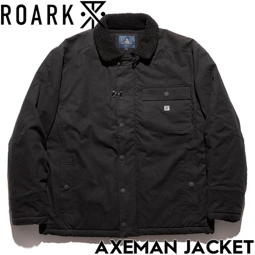 【送料無料】ジャケット THE ROARK REVIVAL ロアークリバイバル AXEMAN JACKET RJJ1051-BLK 日本代理店正規品L