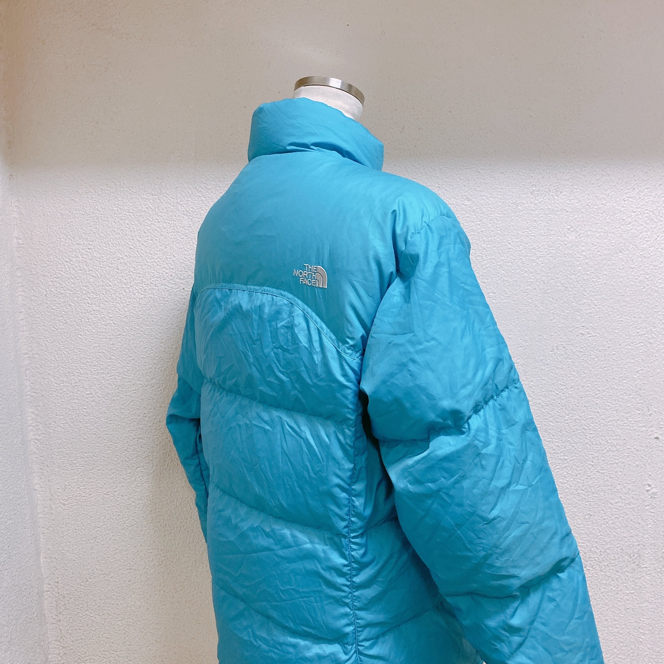 ノースフェイス ダウンジャケット 水色 THE NORTH FACE 600フィル | UTA