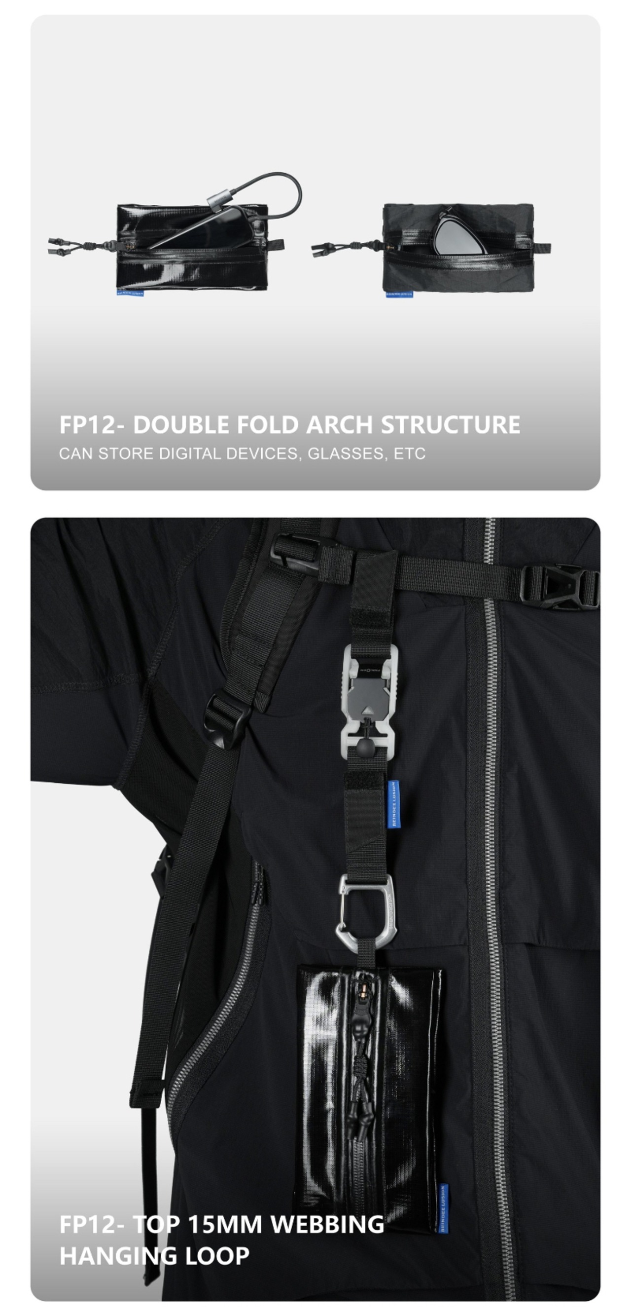 REINDEE LUSION 25SS  MOLLEバックマウント EDC ツールポーチ