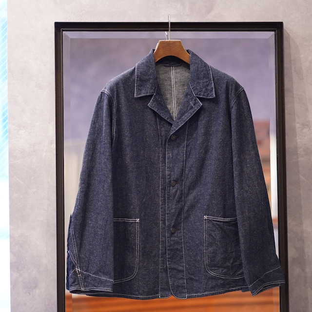 KAPTAIN SUNSHINE(キャプテンサンシャイン) 24SS "Coverall Jacket" -INDIGO-