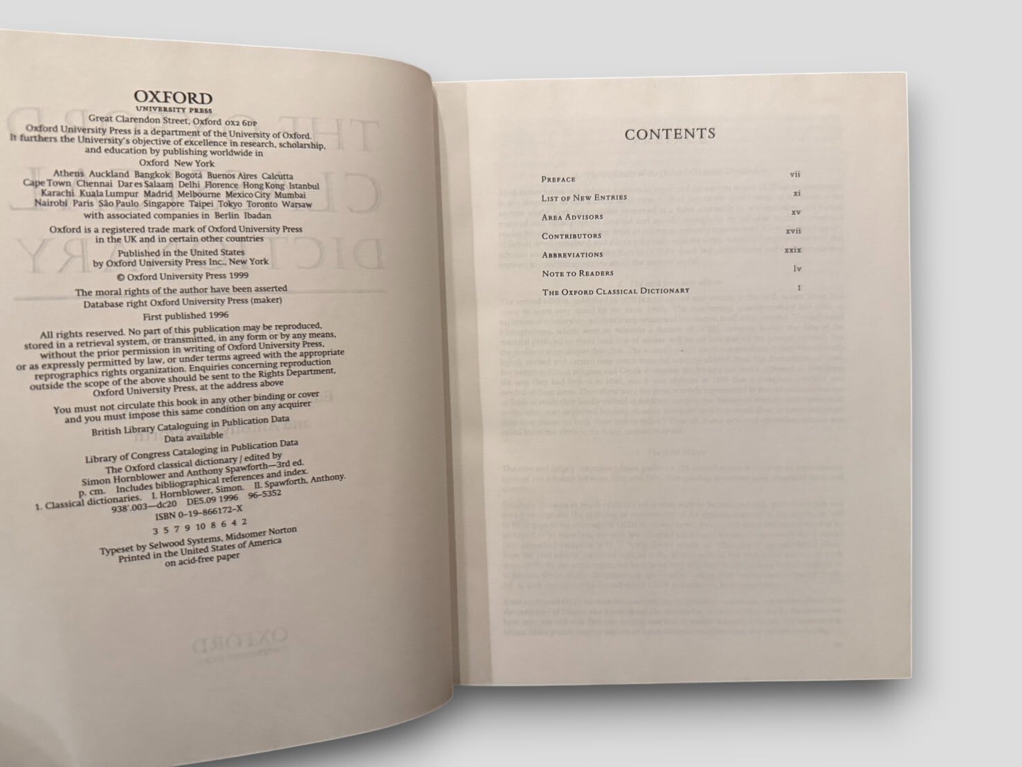 語学・辞書・学習参考書 VERBAL CONSTRUCTIONS by H. Saito SCT021】【THIRD EDITION】The Oxford Classical Dictionary