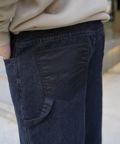 【#Re:room】NYRON SWITCHING PAINTER WIDE DENIM［REP231］