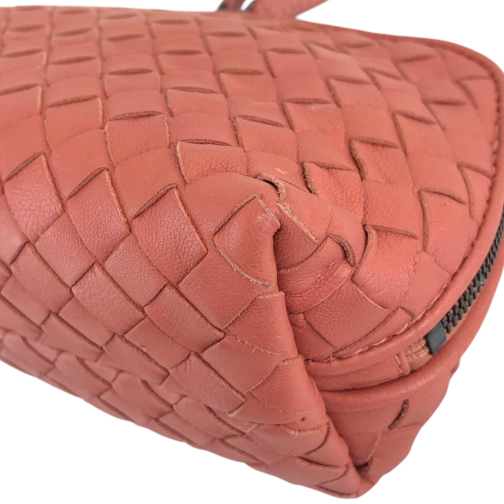 Bottega Veneta ボッテガ・ヴェネタ ポーチ レッドブラウン イントレ