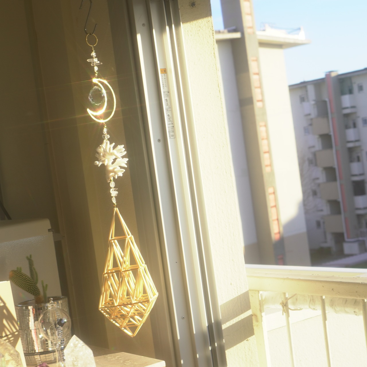 海の光のヒンメリ - M - ✧ Moon / Ocean Origin Light