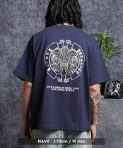 ◆PUレザー アップリケ Tシャツ◆sb-g1223462n