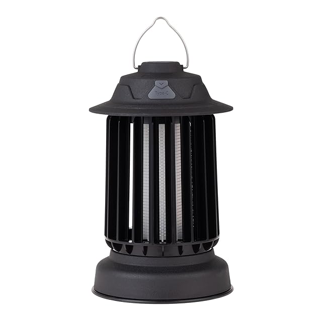 ニコー(NICOH) 充電式 LED 電撃殺虫ランタン NCS-30WP バタン虫 屋外