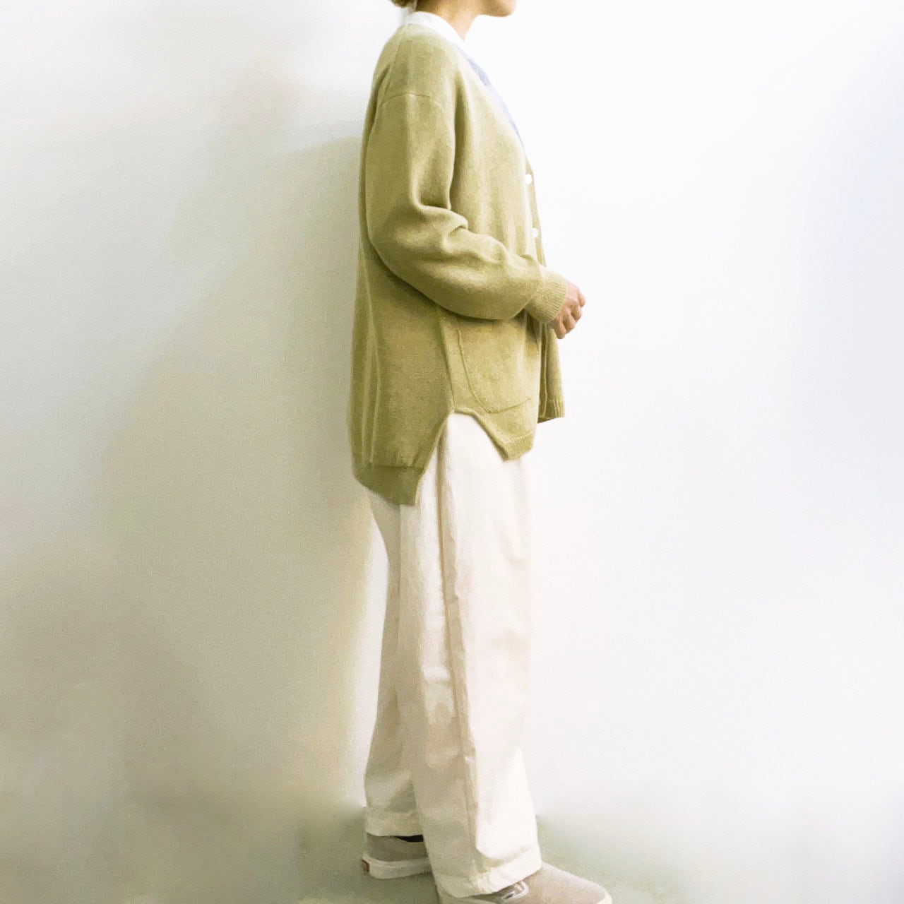 COMM.ARCH. コム・アーチ HAND FRAMED CO.LINEN C/D コットンリネン