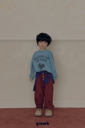 韓国子供服 / growb / ライズ Tシャツ / 秋服 *XS~JM*
