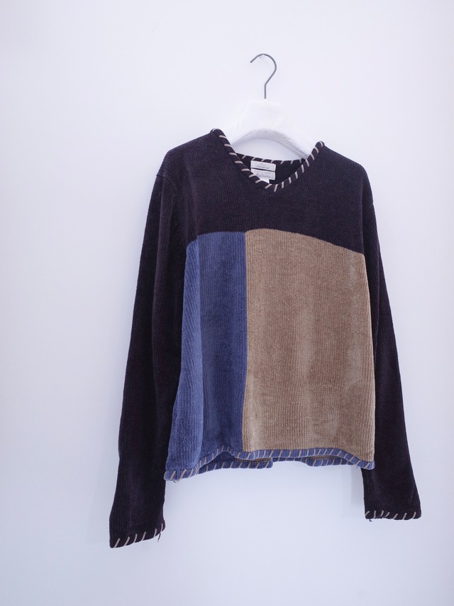 Acryl knit sweater