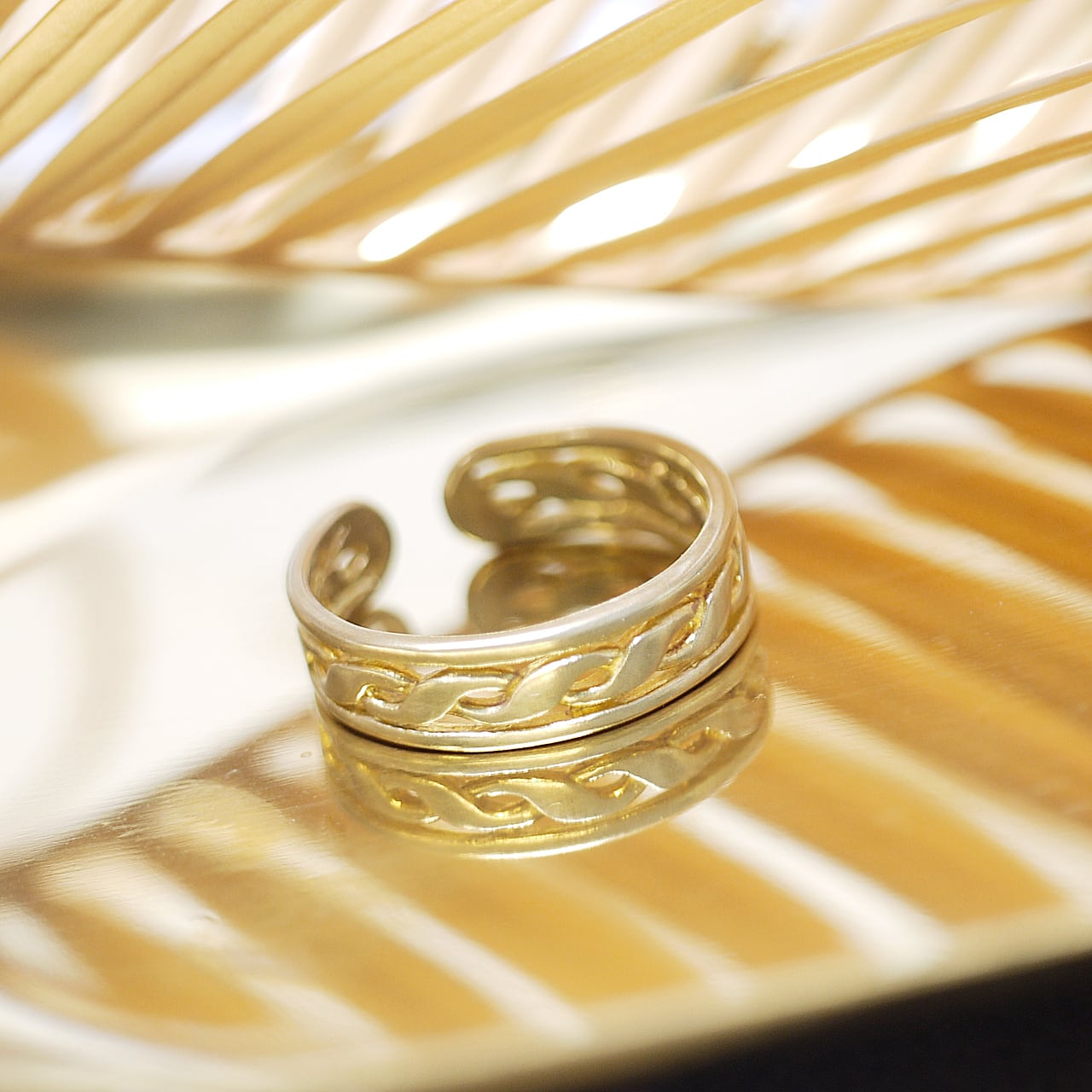 90～00s GOODENOUGH/College ring/16号相当/GE刻印/カレッジリング