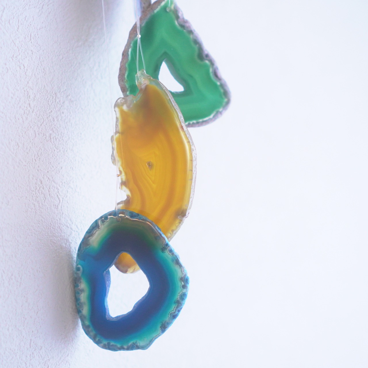 Mother Earth - アゲートヒーリングチャイム / Agate Sun Catcher Wind Chime 470