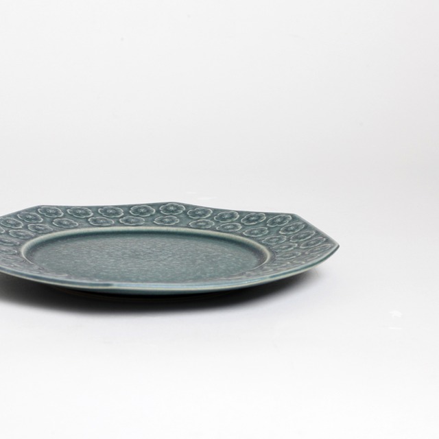 Jens H. Quistgaard イェンス・クィストゴー Plum / Azur  プラム / アズール 175mm八角皿 - 3 北欧ヴィンテージ