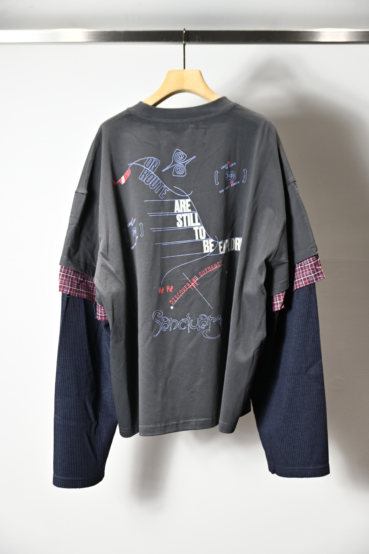 【25AW】NAMESAKE(ネームセイク) / CHUCK 3LAYERED TEE / カットソー - 7