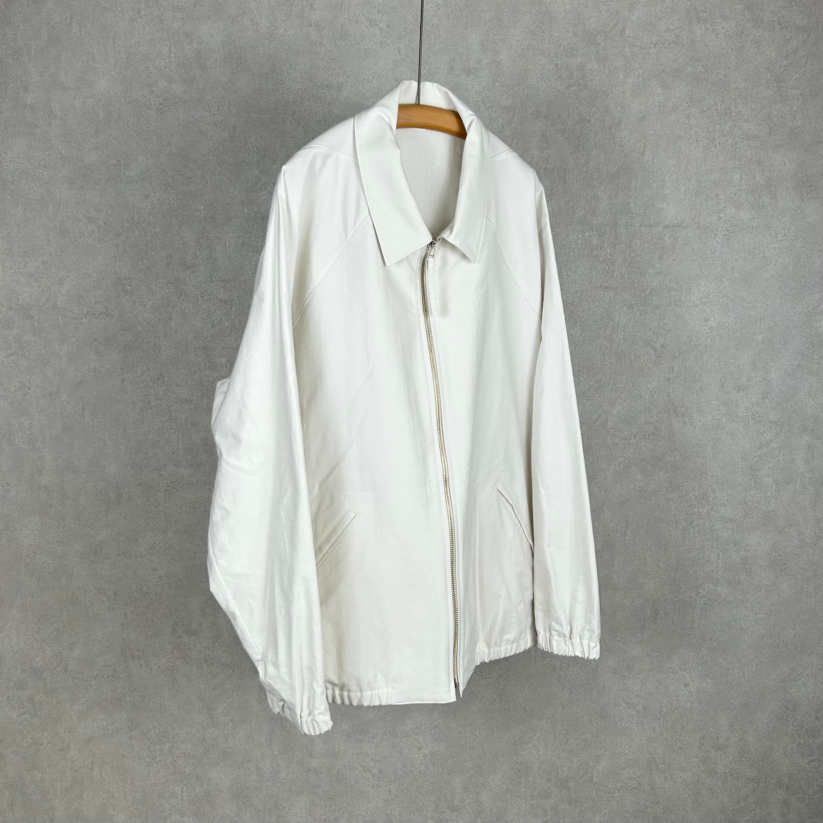 26SS》【STILL BY HAND】ZIP UP MOLESKIN BLOUSON ジップアップ