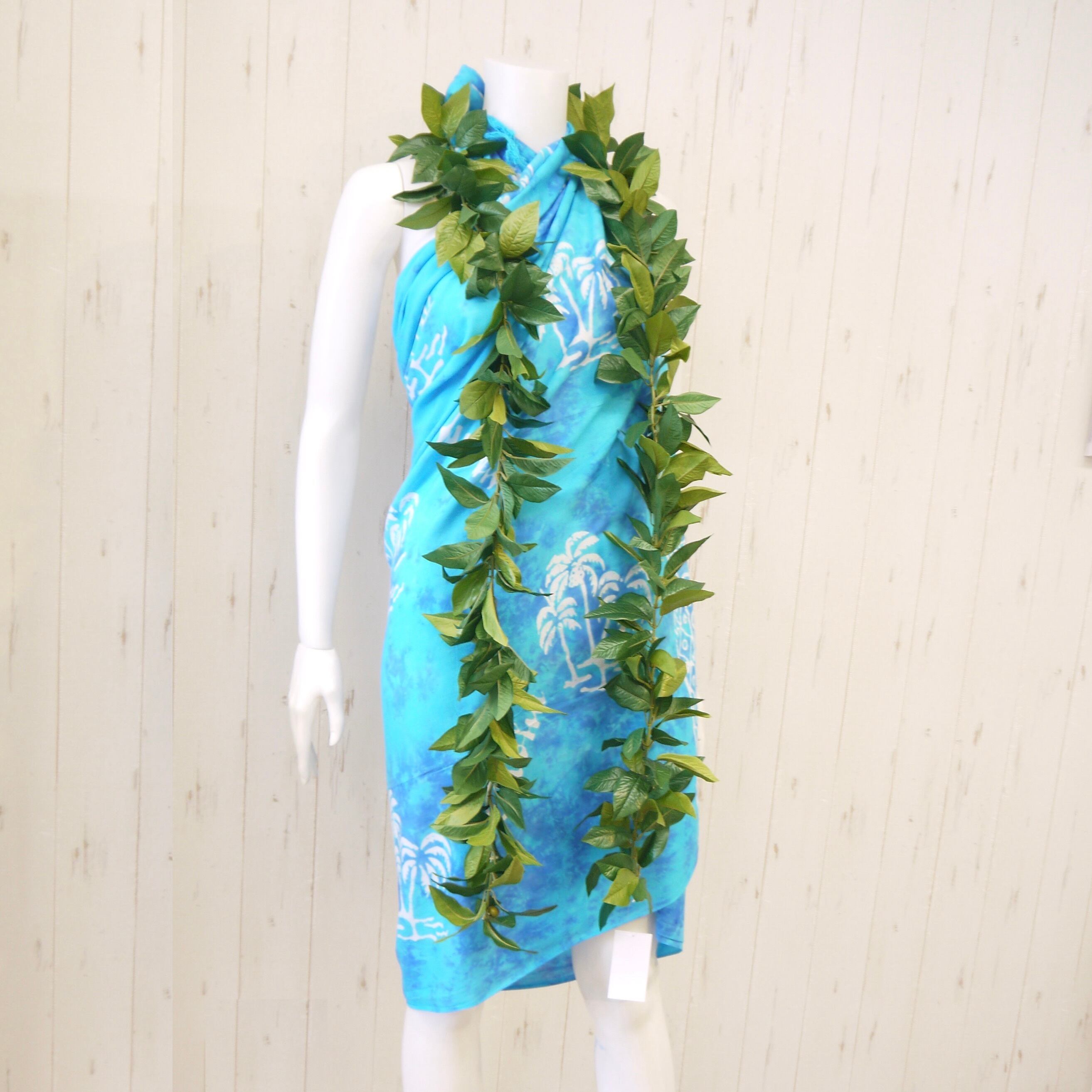 ★ハワイアン雑貨★デラックス マイレレイ /ボリュームタイプ/HAWAII/200㎝/2m/ロングマイレ/フラダンス/フラ/首飾り