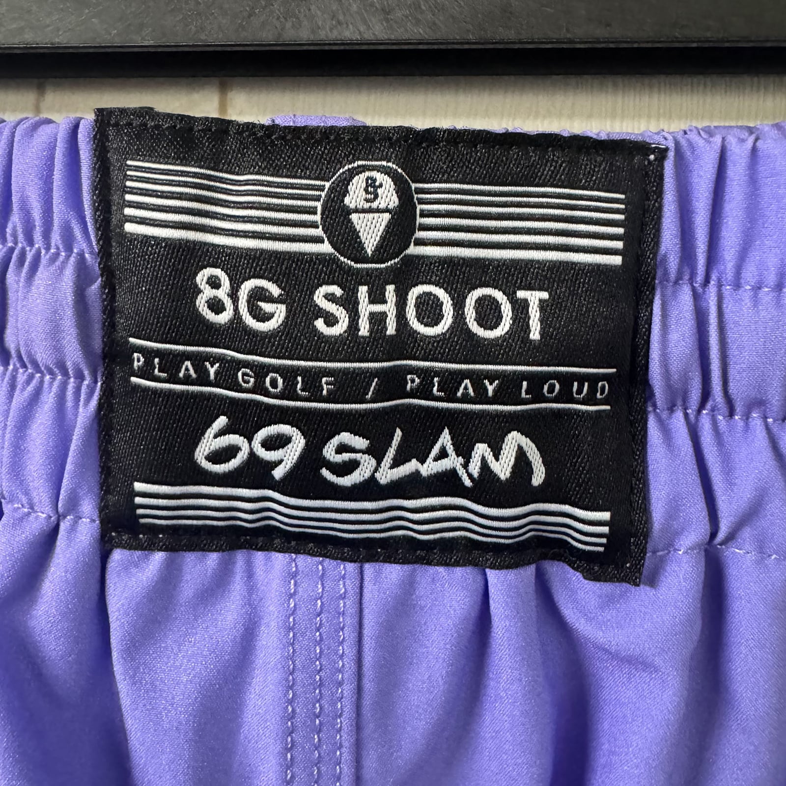 8G SHOOT × 69slam SHORT PANTS -PURPLE- | 8G SHOOT WEBSTORE