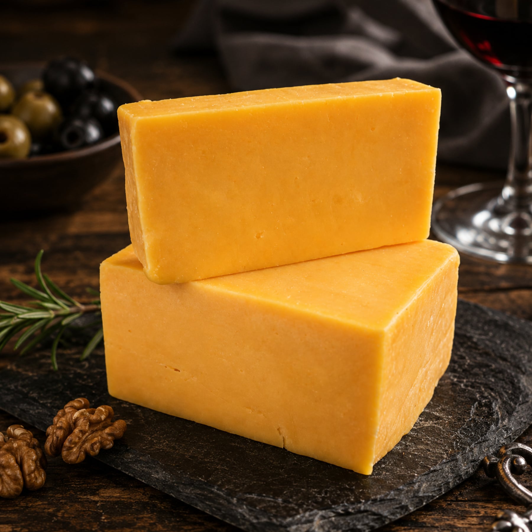 アメリカ産 レッドチェダー 400g セミハード|深みのあるコクと芳醇な香り|赤ワイン・ビールと好相性のクラフト感ある味わい|Aged Red Cheddar Cheese from USA【Nature Kiosk】