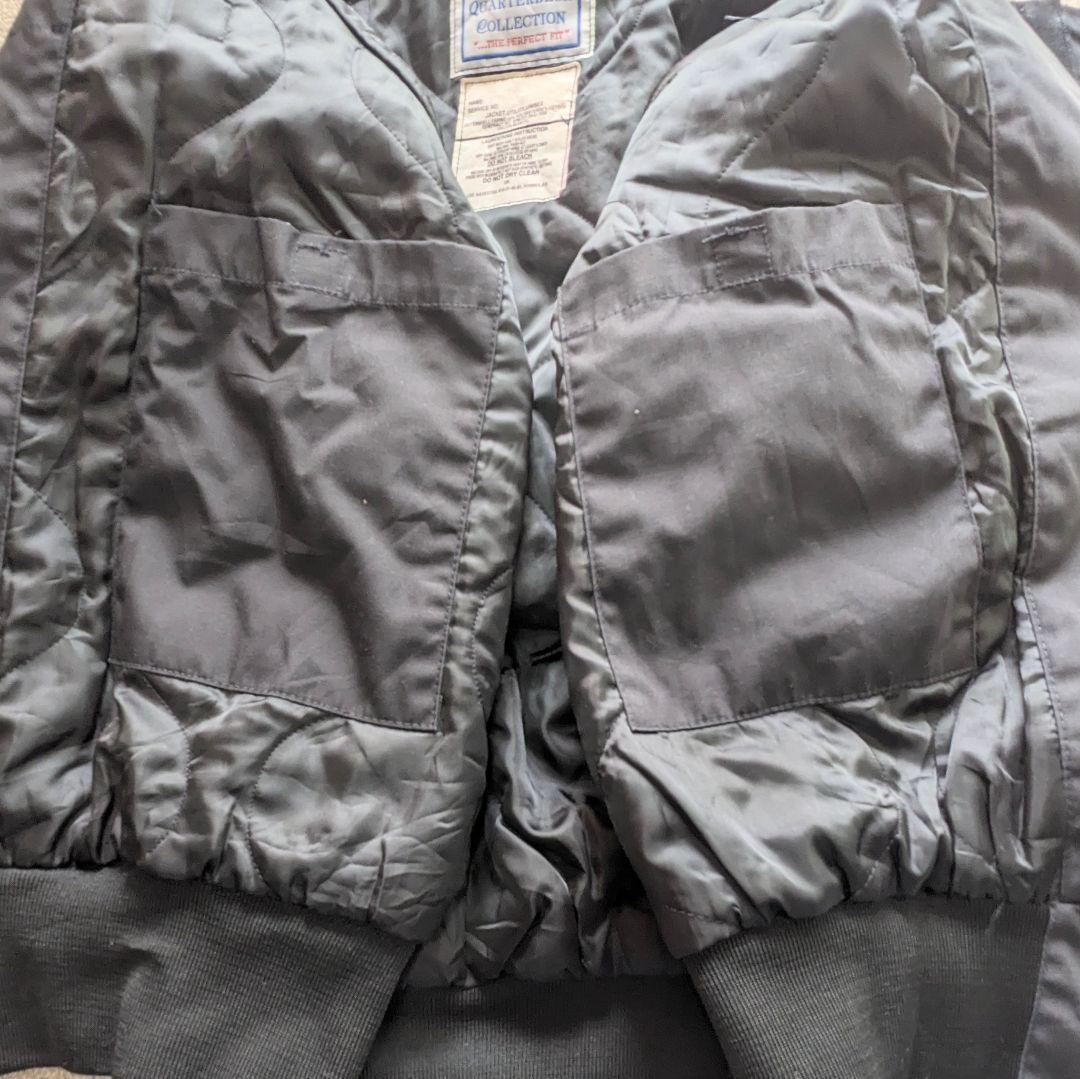 実物 00s U.S.NAVY UTILITY JACKET 希少M-XS 中綿キルティング