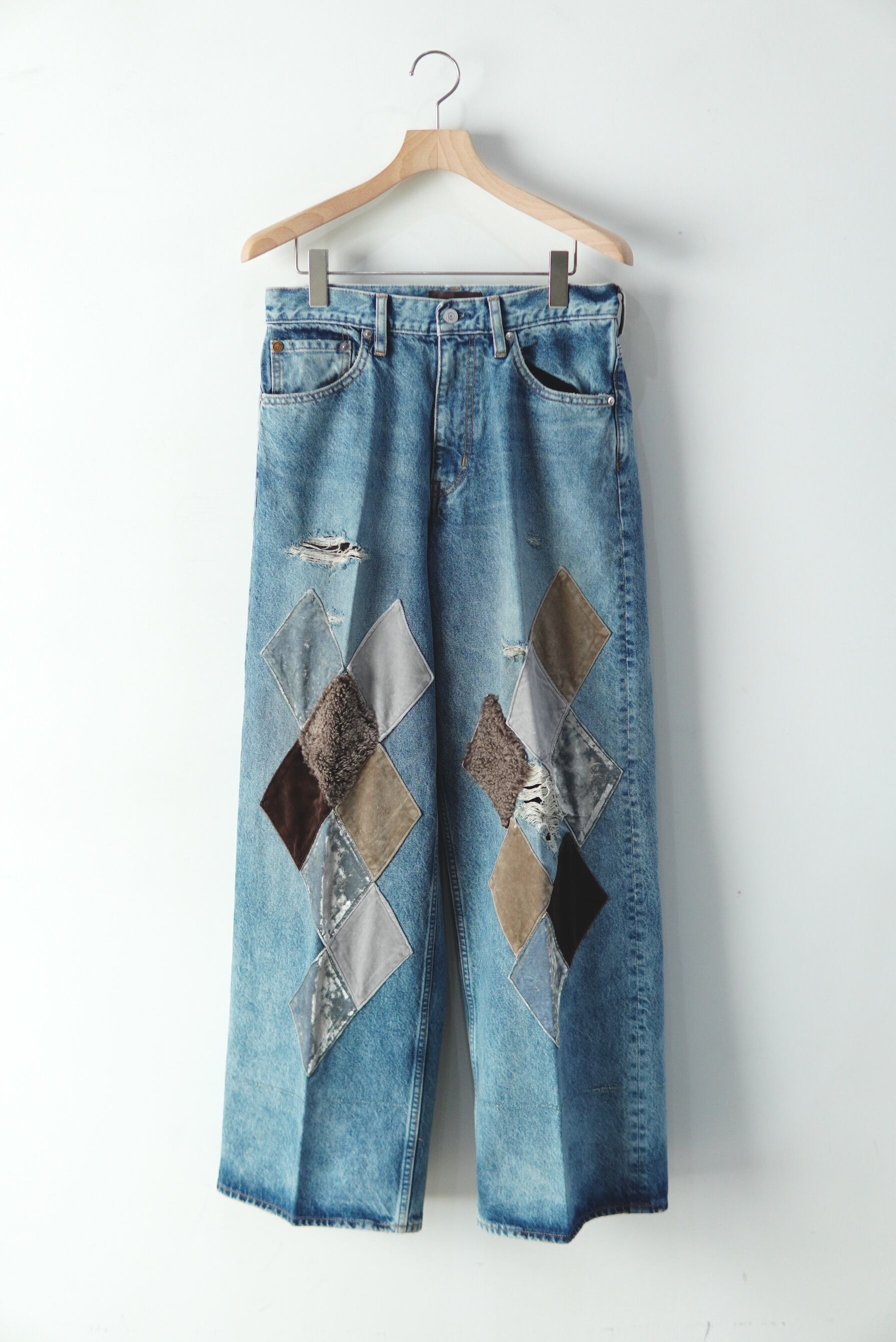 MASU / MB DIAMOND WIDE JEANS