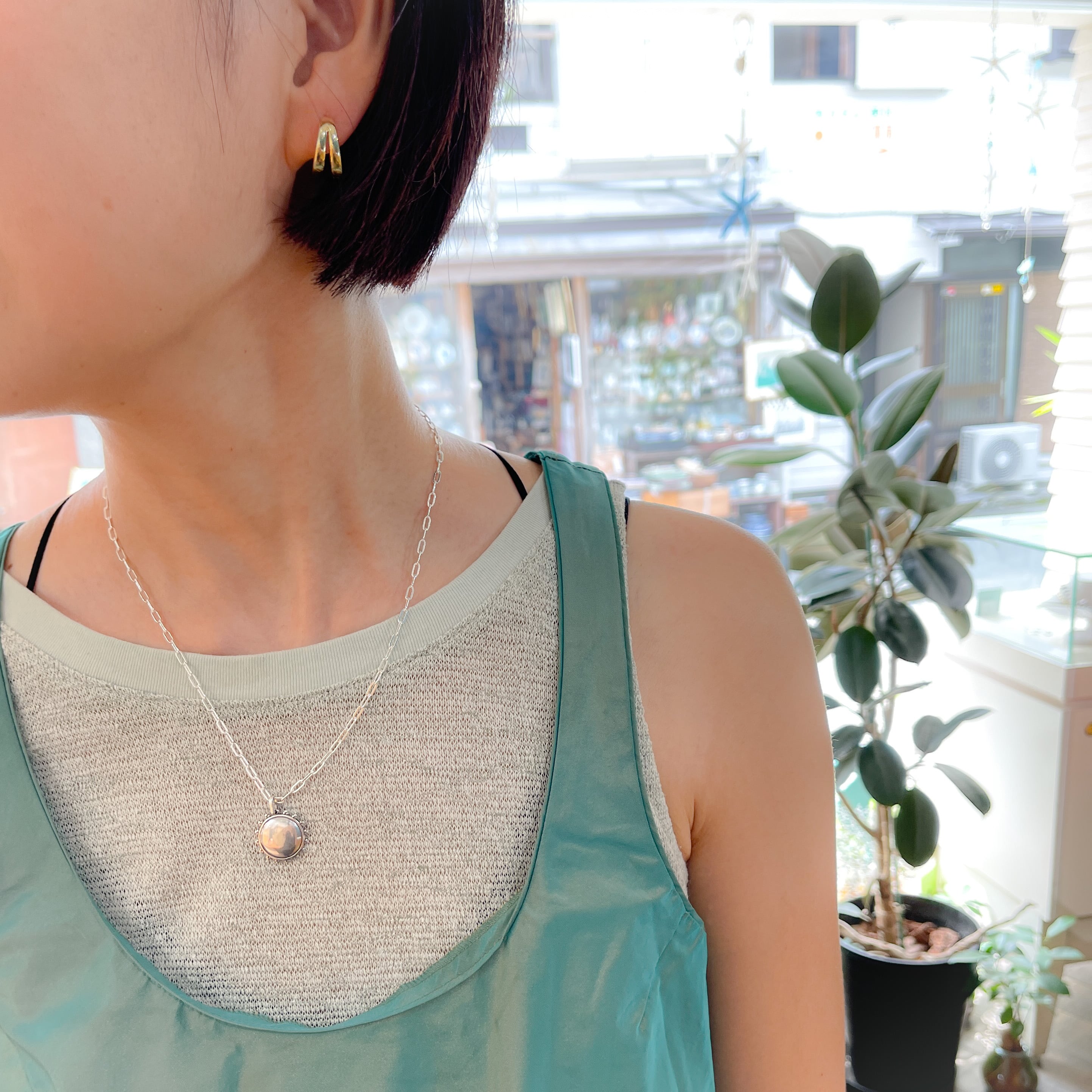 再入荷】Gold Coating カチッと ダブルフープ ピアス | 【公式通販