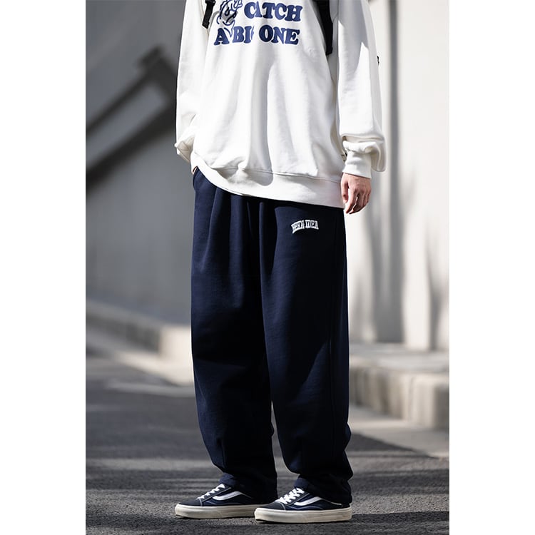 ★RETRO LOOSE SPORTS CASUAL SWEATPANTS　　　17245