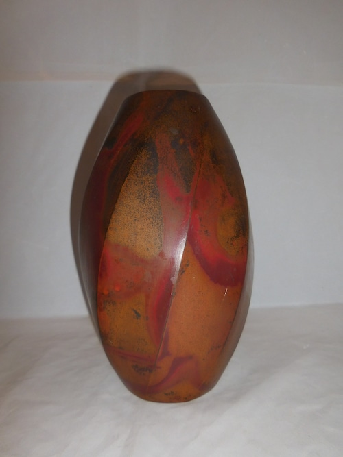 銅花器(八島望舟　造) copper vase   　