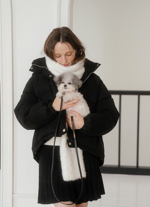 即納【stroll】Lumiere Leash (Black)